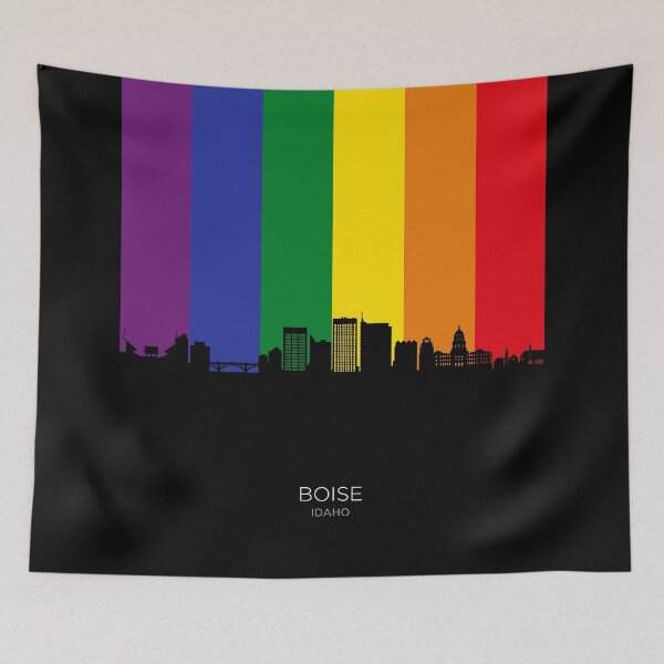Item preview, Boise Idaho Skyline designed and sold by ArtPrints.