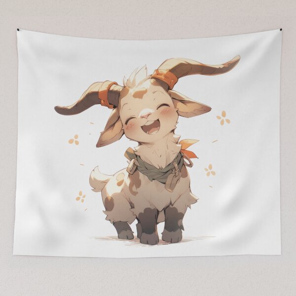 Item preview, Joyful Jumper: The Gleeful Goat designed and sold by KaleidoKiosk.