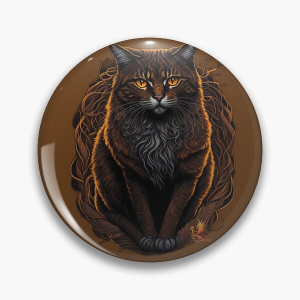 Item preview, Majestic Brown Cat (Brown) designed and sold by AmaziaCo.