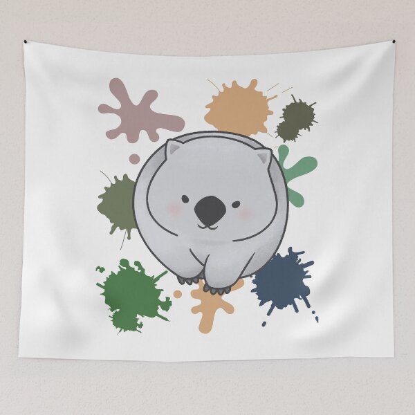 Item preview, Wombat designed and sold by ChachiArts.