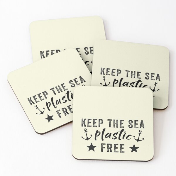 Item preview, Keep The Sea Plastic Free - Recycling designed and sold by Amineharoni.