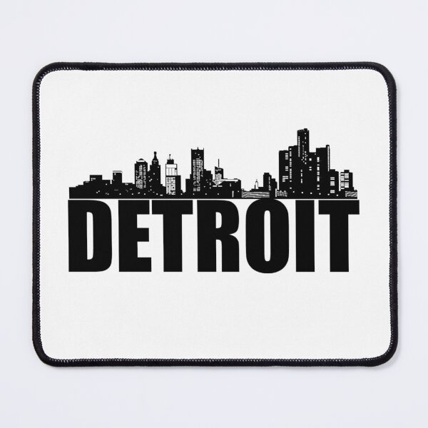 Item preview, Detroit Michigan city skyline designed and sold by yeehawboyy.