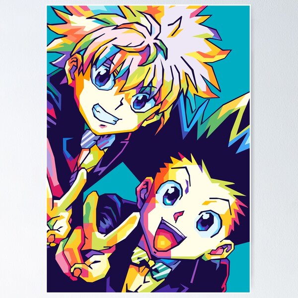 Manga Anime Bounty Hunter Hisoka Killua Gon Kurapika Art Prints