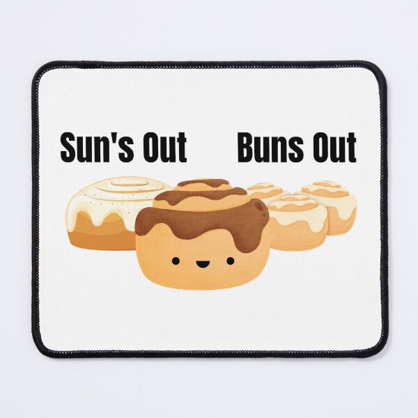 Item preview, Sun's Out Buns Out, Cinnamon Roll Summer Breakfast designed and sold by GamesByPaige.