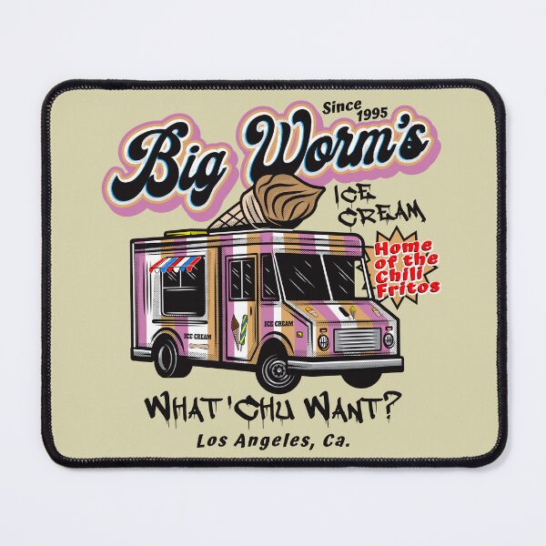 Item preview, Big Worm's Ice Cream Friday Movie designed and sold by Alema Art.
