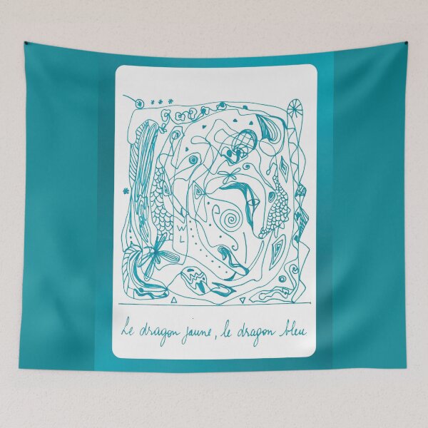 Item preview, The yellow dragon, the blue dragon designed and sold by Wenna-L.