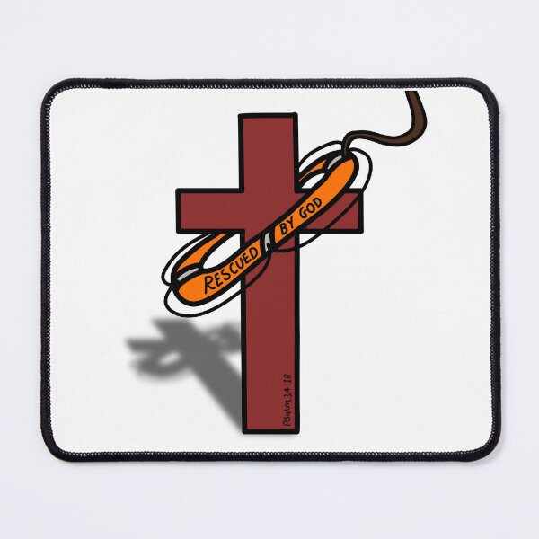 Item preview, Rescued By God -Psalm 34:18 designed and sold by JJJJdoodles.