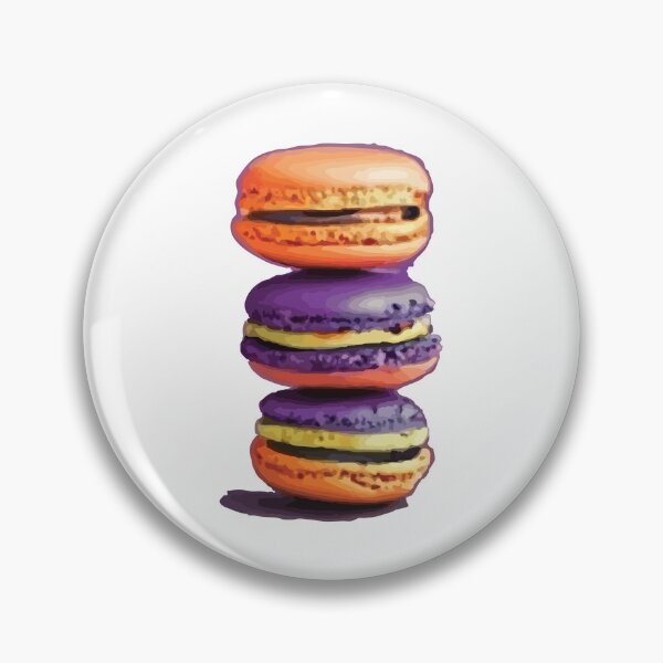 Item preview, A pile of macaron in halloween theme designed and sold by CrazySweets.