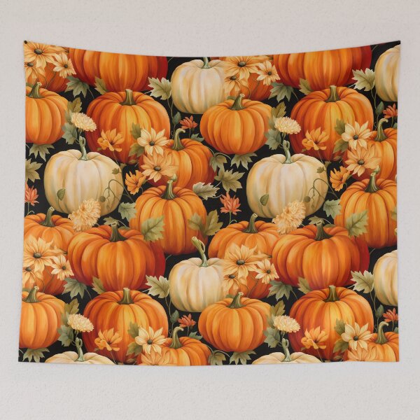 Item preview, Pumpkin Pattern - Fall Collection designed and sold by KameliaStudio.