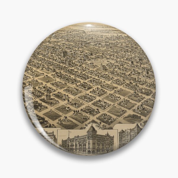 Item preview, Denison, Texas (1891) designed and sold by allhistory.