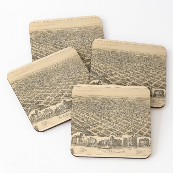 Item preview, Denison, Texas (1891) designed and sold by allhistory.
