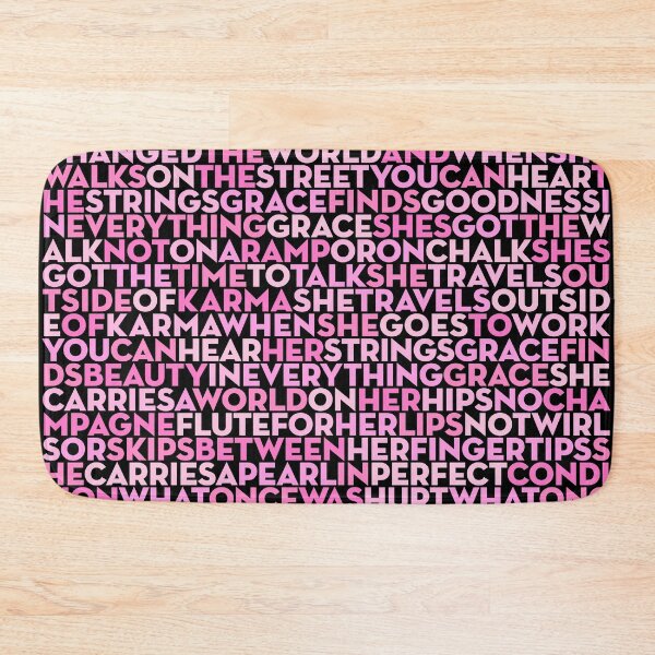 Item preview, Grace - U2 (lyrics) v.6 designed and sold by x1brett.