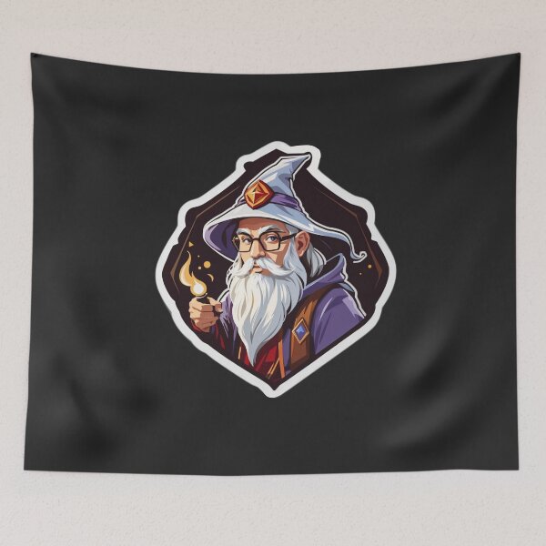 Item preview, Wise Arcanist Scholar, DND wizard designed and sold by DBPauwels.