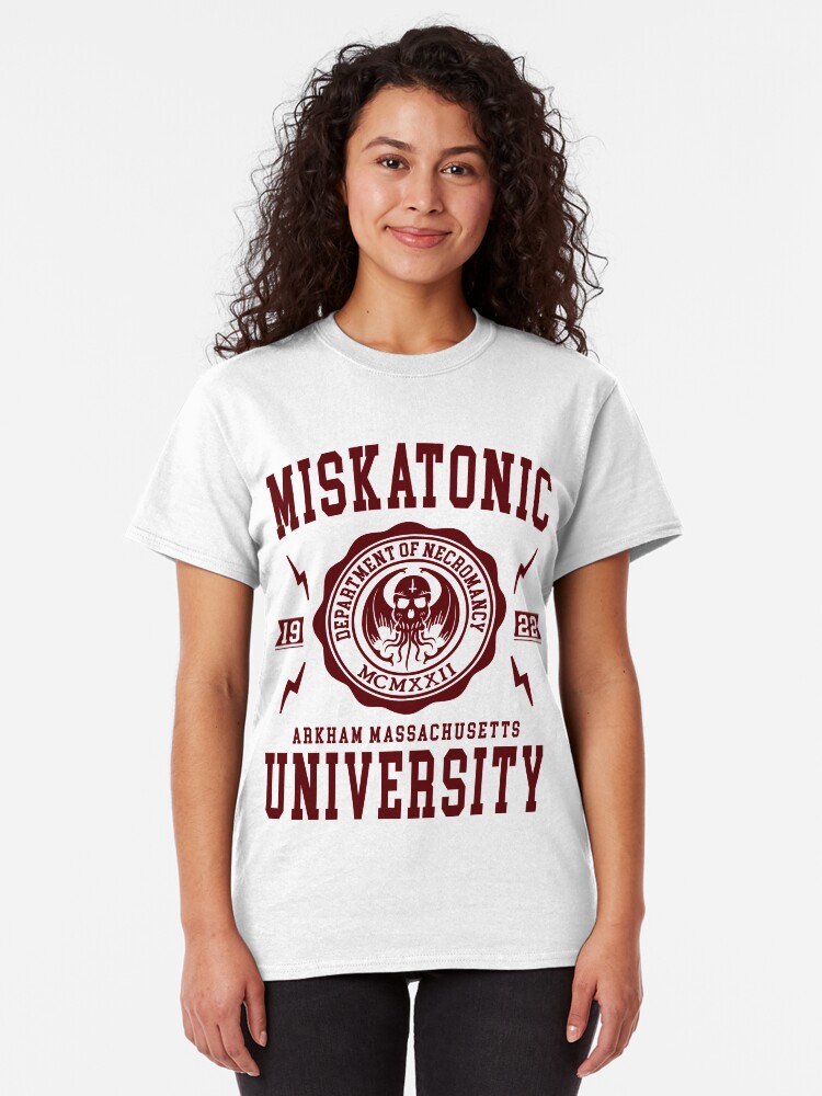 miskatonic university shirt color out of space