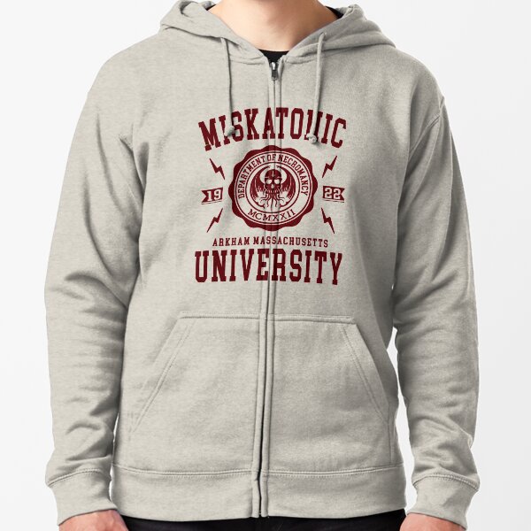 CTHULHU - MISKATONIC UNIVERSITY Zipped Hoodie