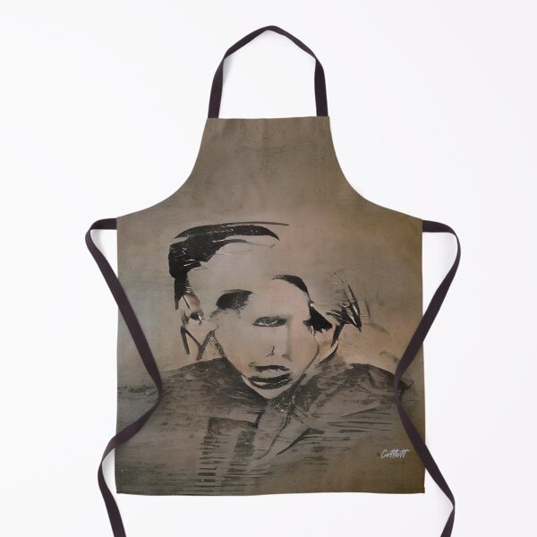 Item preview, Marilyn Manson Fine Art Portrait - Dark - Gothic - Marilyn Manson designed and sold by CattlettArt.
