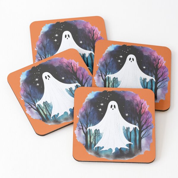 Item preview, Moonlit Mischief: Halloween Ghost designed and sold by ArtsyInventor.