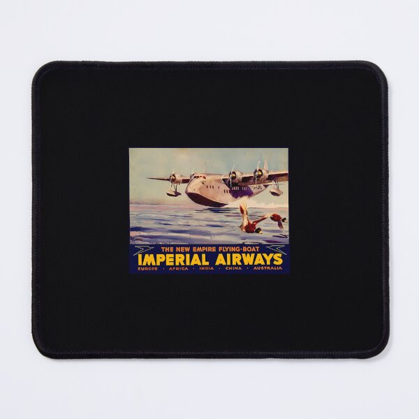 Item preview, IMPERIAL AIRWAYS  Flying Boat Travel Advertising Print  	 designed and sold by kwivhiymogj65.