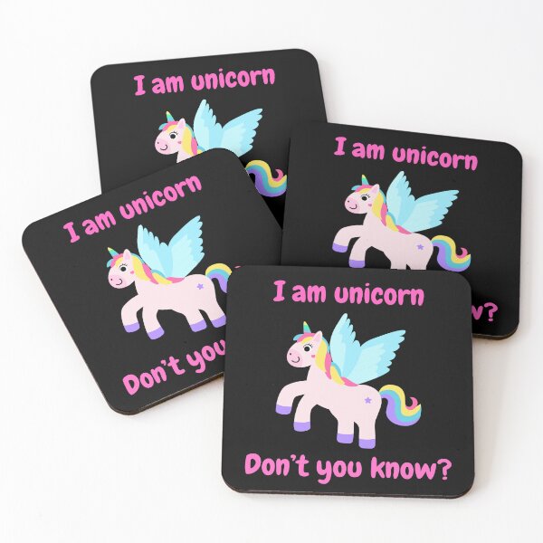 Item preview, I am unicorn, don't u know? designed and sold by Majkel & Majkel.