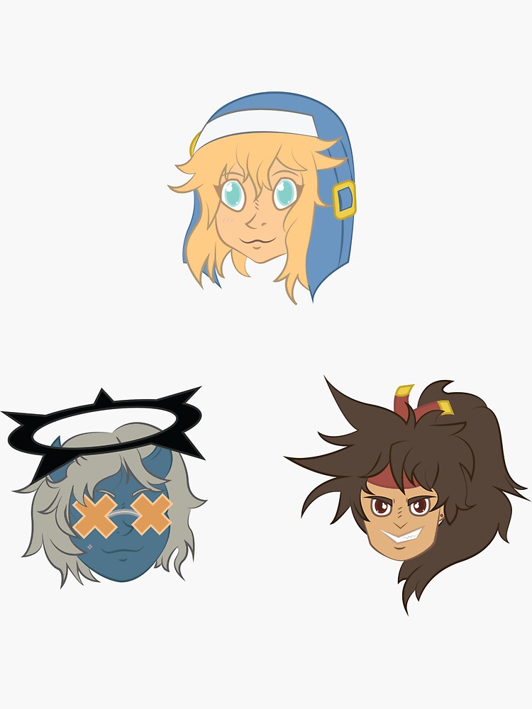 Pride Bridget GUILTY GEAR STRIVE Stickers 