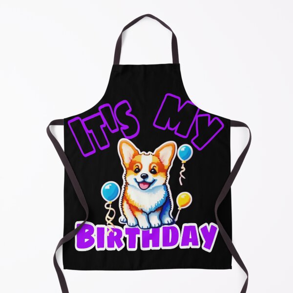 Item preview, Corgi it's my birthday designed and sold by Roxburylane.