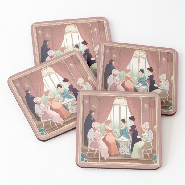 Item preview, Regencycore taking tea (#07) [Create a set!] designed and sold by SolidEarthArt.