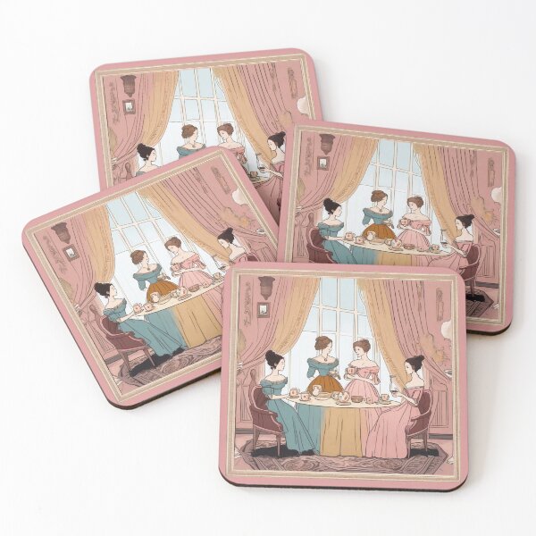 Item preview, Regencycore taking tea (#08) [Create a set!] designed and sold by SolidEarthArt.