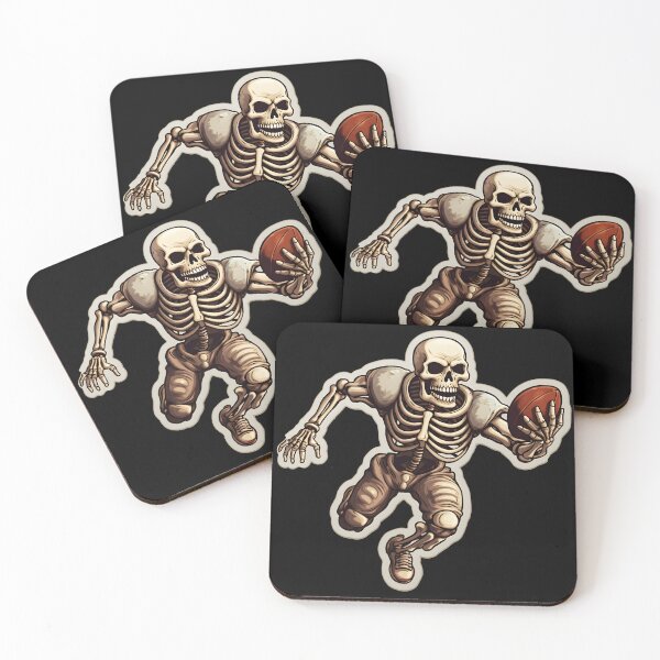 Item preview, Skeleton Football Player - Skeleton Playing Football designed and sold by elvisg03.