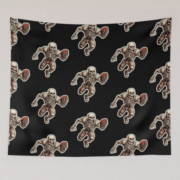 Item preview, Skeleton Football Player - Skeleton Playing Football designed and sold by elvisg03.