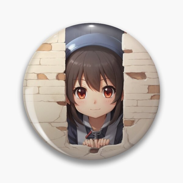 Item preview, Anime Girl Window, Drawing, T-shirt, Bricks, poster, bright light, cute, close-up designed and sold by Chemikal1993.