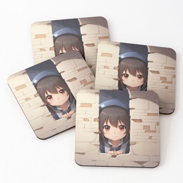 Item preview, Anime Girl Window, Drawing, T-shirt, Bricks, poster, bright light, cute, close-up designed and sold by Chemikal1993.