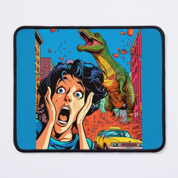 Item preview, Tira de dibujos animados Dino Attack designed and sold by SteadyRolling.
