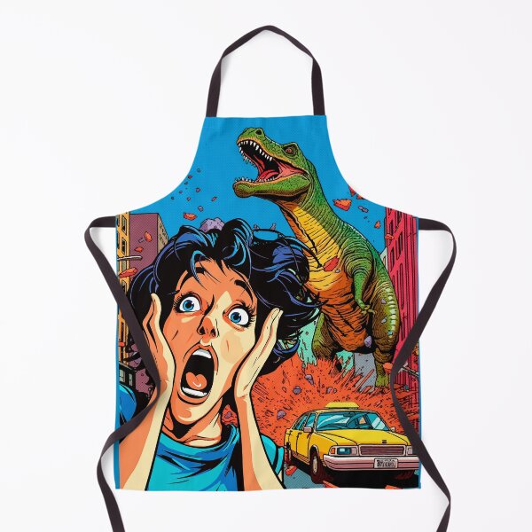 Item preview, Dino Attack Cartoon Strip designed and sold by SteadyRolling.