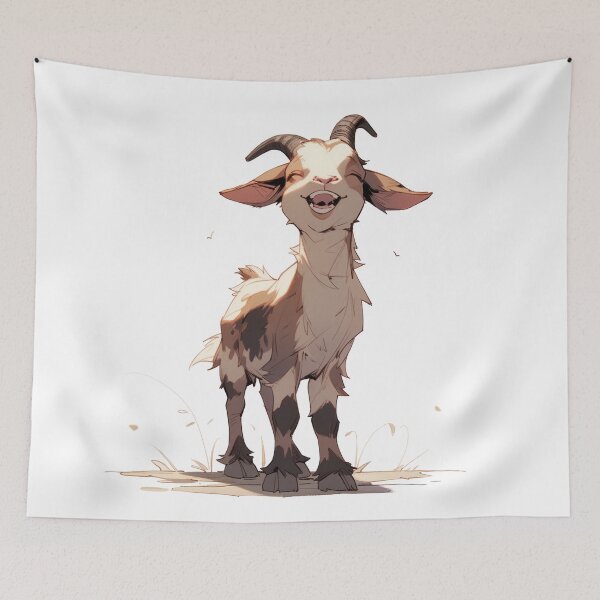 Item preview, Joyful Jumper: The Gleeful Goat designed and sold by KaleidoKiosk.