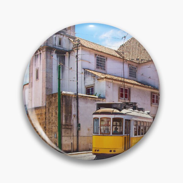 Item preview, Lisbon tram in Alfama district. Portugal designed and sold by Stefano Orazzini.