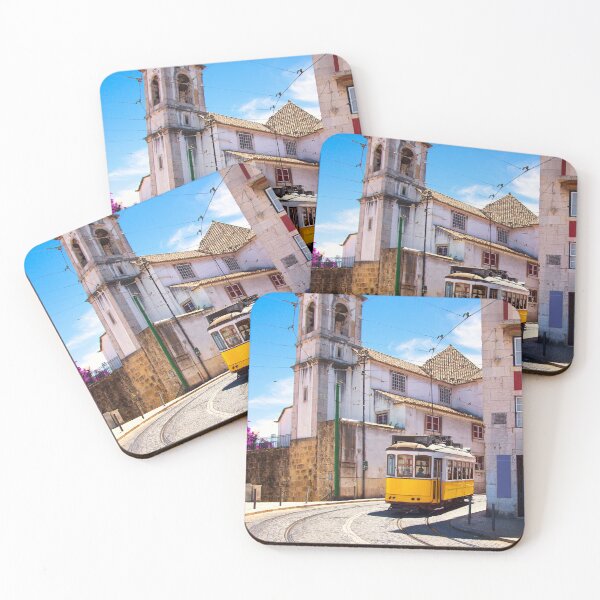 Item preview, Lisbon tram in Alfama district. Portugal designed and sold by Stefano Orazzini.