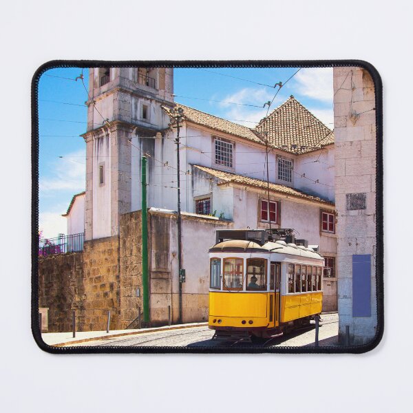Item preview, Lisbon tram in Alfama district. Portugal designed and sold by Stefano Orazzini.