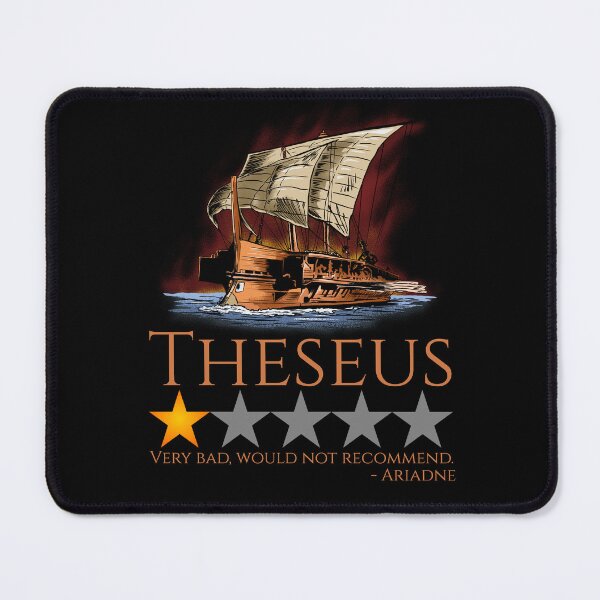 Item preview, Ancient & Archaic Greek Mythology Meme - Theseus - Ariadne designed and sold by Styrman.