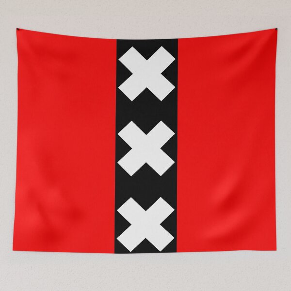 Item preview, Amsterdam flag, triple x designed and sold by WelSol.