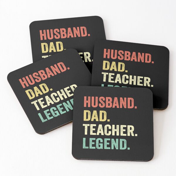 Item preview, Husband Dad Teacher Legend Funny Fathers day Teaching designed and sold by jingdomdesgine.