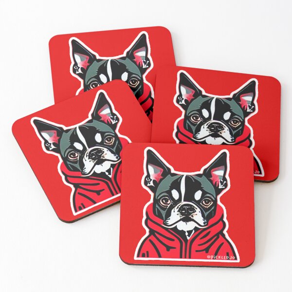 Item preview, Boston Terrier Pop Art designed and sold by FunnehGacha.