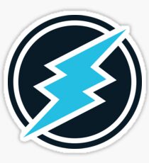 Electroneum ETN Crypto Currency Icon Sticker