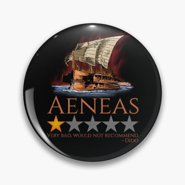 Item preview, Ancient Roman Mythology Meme - Aeneas - Dido - Carthage designed and sold by Styrman.