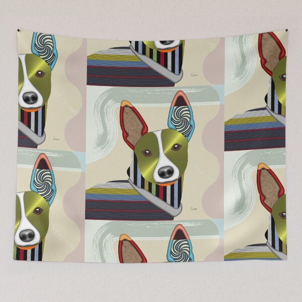 Item preview, Rat Terrier Stylized designed and sold by lanrestudio.
