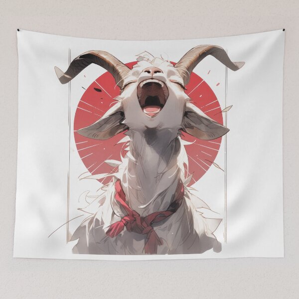 Item preview, Joyful Jumper: The Gleeful Goat designed and sold by KaleidoKiosk.