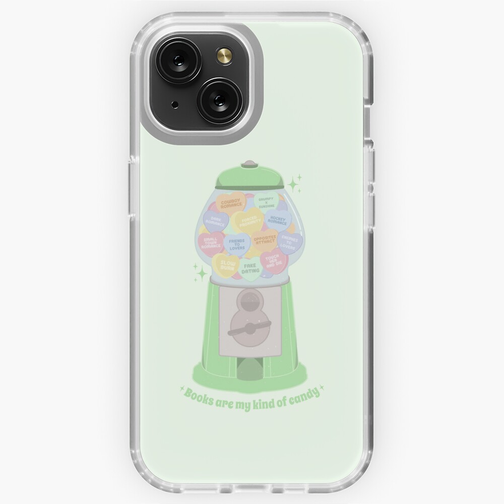 Books Are My Kind Of Candy / Bookish Pastel Green Bubblegum Machine Gumball  For Kindle Girlie Book Readers Heart Candy  Sticker for Sale by  Latinoladas