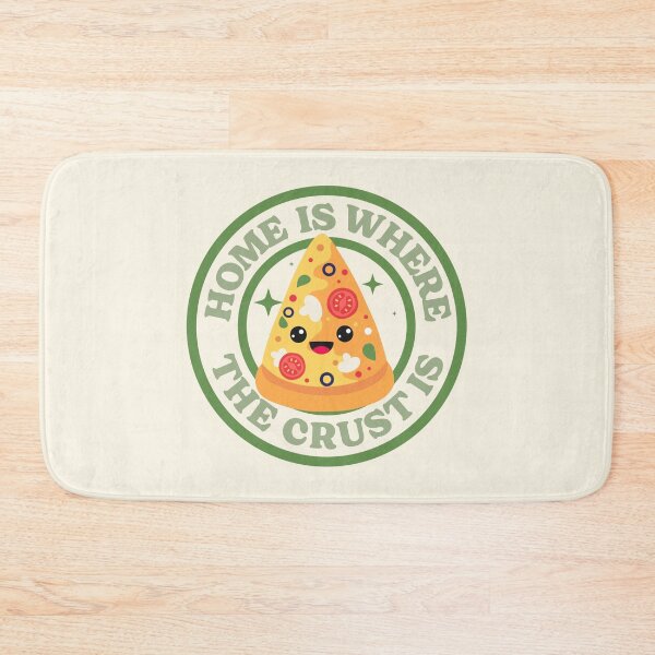 Item preview, Home Is Where The Crust Is - Pizza Puns designed and sold by kcaandwu.