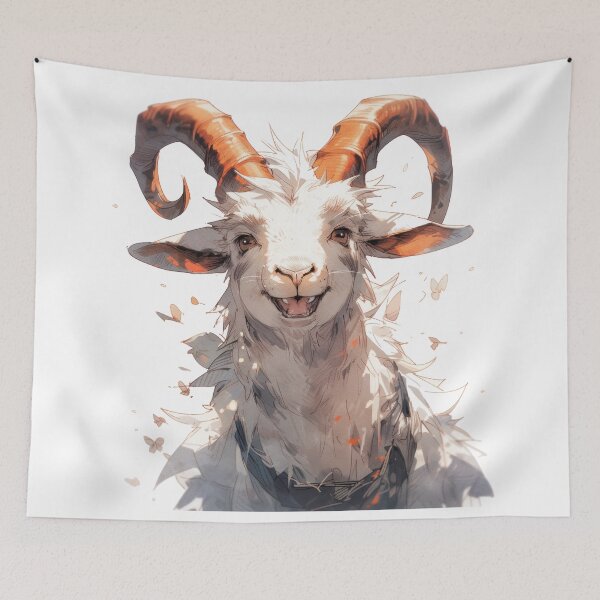 Item preview, Joyful Jumper: The Gleeful Goat designed and sold by KaleidoKiosk.