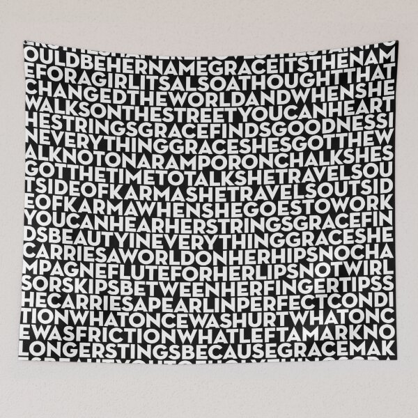 Item preview, Grace - U2 (lyrics) v.12 designed and sold by x1brett.