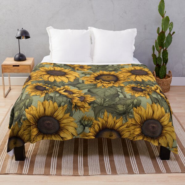 Item preview, Sunflower Fields designed and sold by MuseMavenDesign.